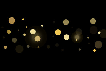 Gold glitter confetti, great design for any purpose. Party decor.