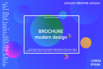 Abstract geometric texture. 3d ball shape gradients for decoration design.