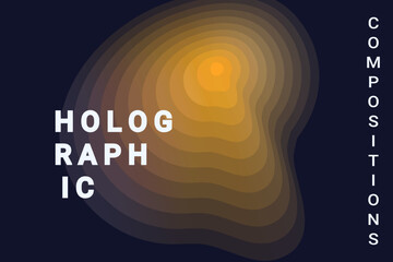 Vector abstract banner template background graphic design. Abstract concept.