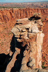 on top of the desert