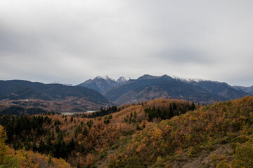 autumn in the mountains