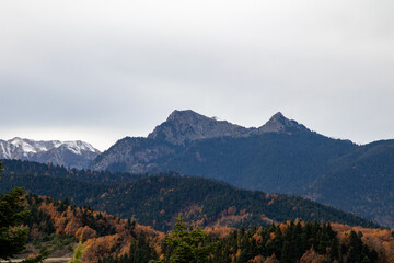 Fototapeta premium mountains in the morning