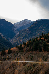 landscape in the mountains