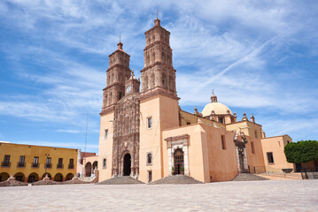 Parroquia Cathedral Dolores Hidalgo in Guanajuato Mexico, Cradle of National Independence of Mexico 