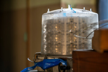 Old epic legendary historic brick abandoned power plant in Silesia, Poland