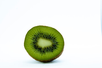 Kiwi isolated in white background.