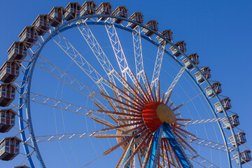 ferris wheel on a day in Berlin