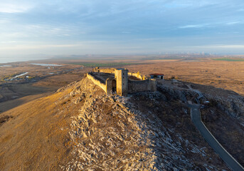 The ruins of Enisala fortress - Romania