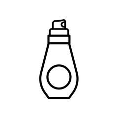 perfume bottle - vector icon