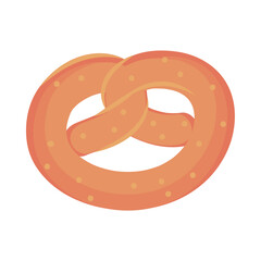 bread pretzel icon