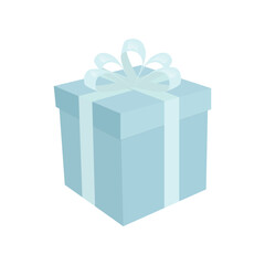 Gift box isolated vector illustration graphic