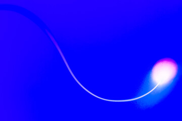 abstract background with rays of energy on a blue background