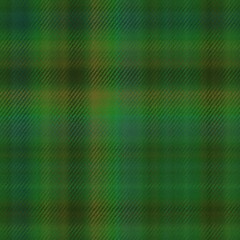 Green warm checkered blanket seamless testure background