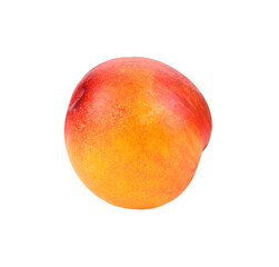 Nectarine fruit isolated  transparene png