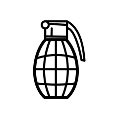 hand grenade illustration