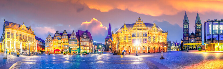 Rathaus, Marktplatz, Bremen, Deutschland 