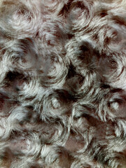 白色のファーの背景素材