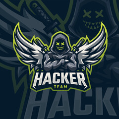 Esports logo hacker for your elite group