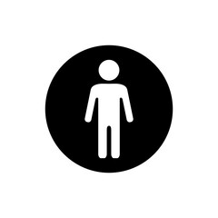 Man icon,people icon vector logo design template