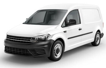  view of van isolated on empty background for mockup © purgatory.art