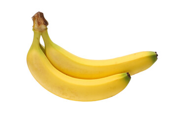 bananas isolated on white