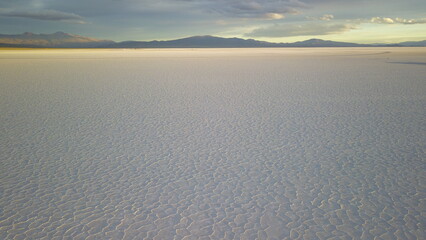 Famous salt flats in northwestern Argentina