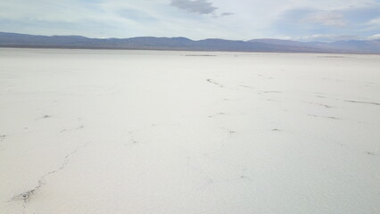 Famous salt flats in northwestern Argentina