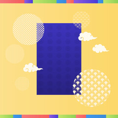 Vector illustration of Korean traditional pattern.