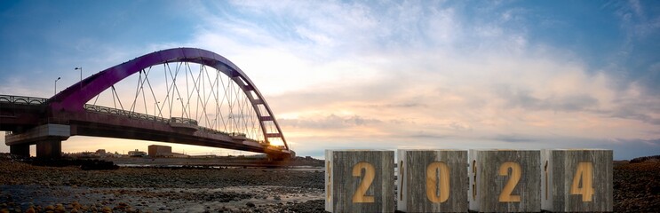 Cubes, dice or blocks with goals 2022 on nice texture