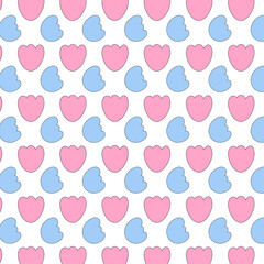 Pattern pink cute
