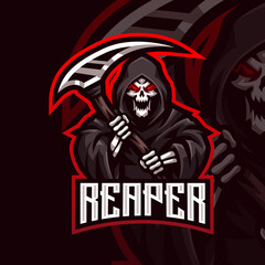Esports logo reaper for your elite team