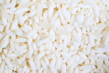 abstract white rice grain background