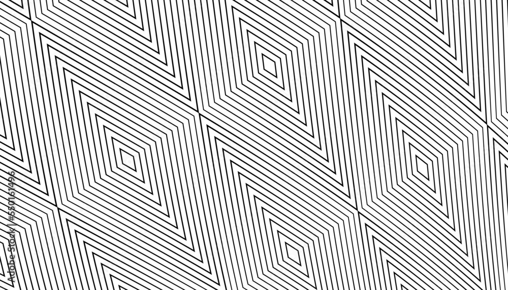 Poster abstract black lines pattern background. creative monochrome stripe texture isolated on white backgr