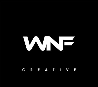 WNF Letter Initial Logo Design Template Vector Illustration