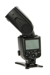 flash meter on white background