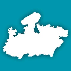 Madhya Pradesh State Map Image