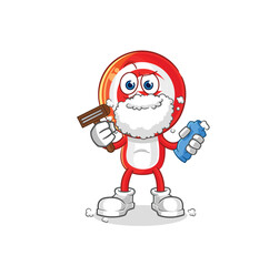 tunisia shave facial hair vector. cartoon character