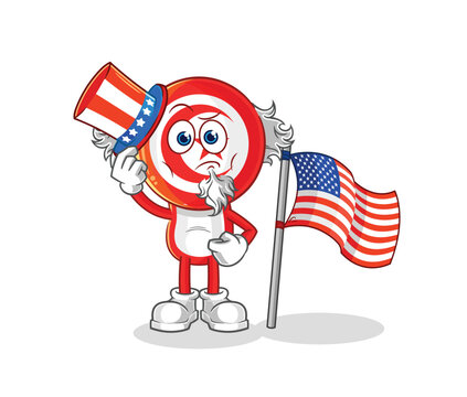 recommend clip art: tunisia uncle sam character. cartoon mascot vector