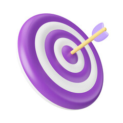 Target 3D Illustration Icon