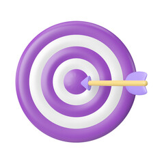 Target 3D Illustration Icon