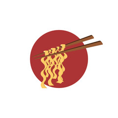 Asian Noodle, asianfood, vector illustration