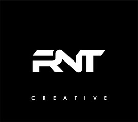 RNT Letter Initial Logo Design Template Vector Illustration