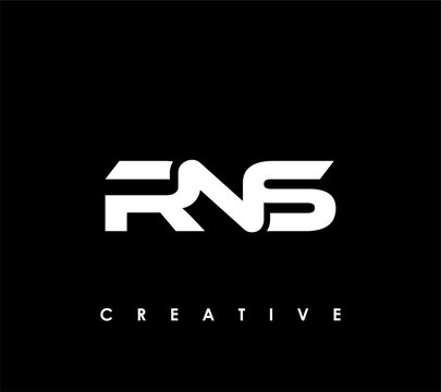 RNS Letter Initial Logo Design Template Vector Illustration