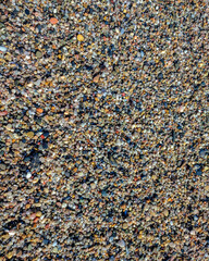 Unbelievable pebbles on the Beach in Aguadulce Spain.