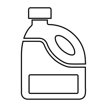 Cleaner, detergent, liquid soap icon