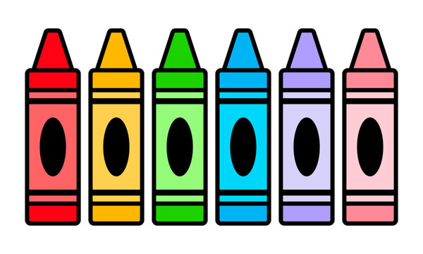 Pink Crayons And Black Crayons, Crayon, Brush, Art PNG Transparent