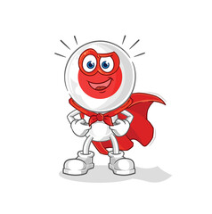 japan heroes vector. cartoon character