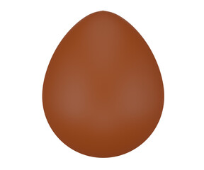 3d rendering AA realistic chicken egg