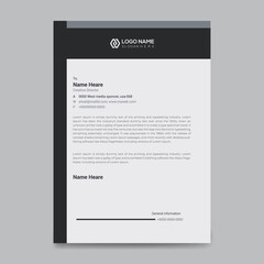 Creative Modern Business Letterhead Design Template