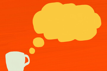 考え中（暖色）